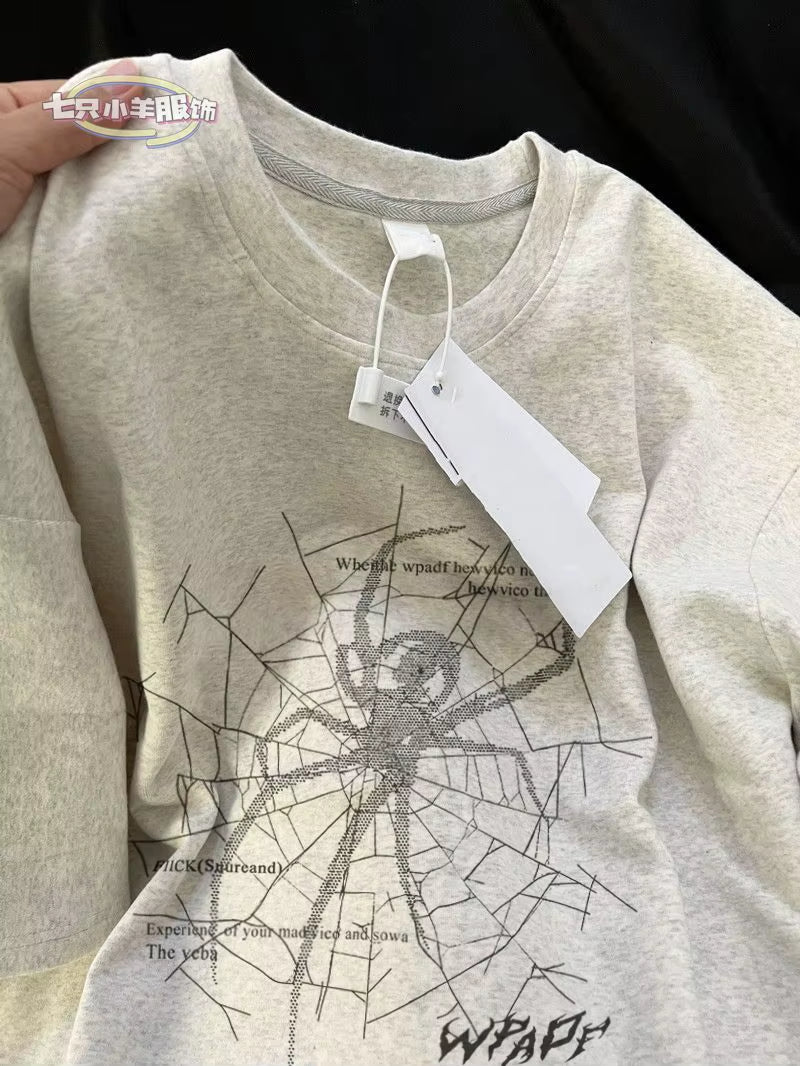 Spider y2k tee